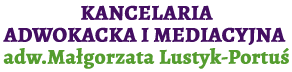 Logo Małgorzata Lustyk-Portuś Kancelaria adwokacka